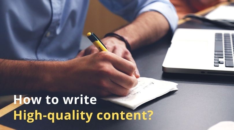 How to write High-quality content?